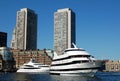 Boston, MA: Rowes Wharf & Boats