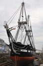 Boston Ma, 30th June: USS Constitution Frigate from Charlestown Shipyard Boston in Massachusettes State of USA Royalty Free Stock Photo