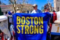 Boston Marathon bombing Memorial, USA Royalty Free Stock Photo