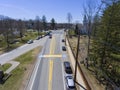 Boston Marathon Start Line, Hopkinton, MA, USA Royalty Free Stock Photo