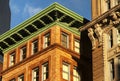 Boston Massachusetts architectural details afternoon sun Royalty Free Stock Photo