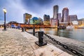 Boston Massachusetts Cityscape Royalty Free Stock Photo