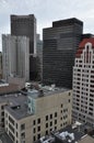 Boston, Massachusetts rooftops Royalty Free Stock Photo