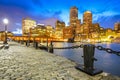 Boston, Massachusetts Skyline Royalty Free Stock Photo