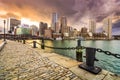 Boston, Massachusetts Skyline Royalty Free Stock Photo