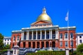 Boston Massachusetts State House golden dome Royalty Free Stock Photo