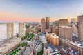 Boston, Massachusetts, USA downtown cityscape Royalty Free Stock Photo