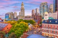 Boston, Massachusetts, USA Skyline Royalty Free Stock Photo