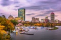 Boston, Massachusetts, USA Skyline On The River