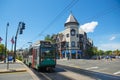 Boston Metro MBTA Green Line, Brookline, MA, USA