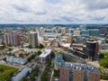 Boston Longwood aerial view, Massachusetts, USA