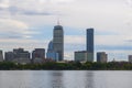 Boston modern city skyline, Cambridge, Massachusetts, USA Royalty Free Stock Photo