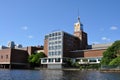 Boston Museum of Science from Charles river