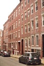 Boston North End Architecture overcast day Royalty Free Stock Photo