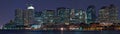 Boston Panorama Royalty Free Stock Photo