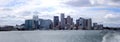 Boston panorama from the sea