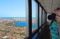 Boston Panoramic view from Prudential Tower