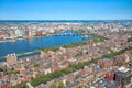 Boston Panoramic view from Prudential Tower