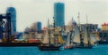 Boston parade of sail. Royalty Free Stock Photo