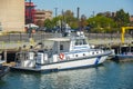 Boston Police boat, Boston, MA, USA