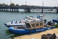 Boston Police boat, Boston, MA, USA