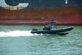 Boston Police boat, Boston, MA, USA