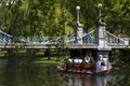 Boston Public Garden Royalty Free Stock Photo