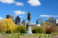 Boston Public Garden Royalty Free Stock Photo