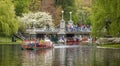 Boston Public Garden Royalty Free Stock Photo