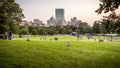 Boston Public Garden Royalty Free Stock Photo