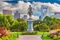 Boston Public Garden Royalty Free Stock Photo