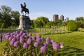 Boston Public Garden Royalty Free Stock Photo