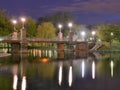 Boston Public Gardens Royalty Free Stock Photo