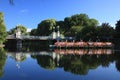 Boston Public Gardens Royalty Free Stock Photo