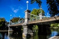 Boston Public Gardens Royalty Free Stock Photo