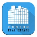 Boston Real Estate Apartment Represents Property In Massachusetts 3d Illustration