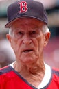 Boston Red Sox Legend Johnny Pesky. Royalty Free Stock Photo