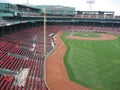 Boston's Fenway Park taken from outfield