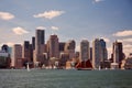 Boston skyline Royalty Free Stock Photo