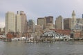 Boston Skyline Royalty Free Stock Photo