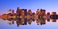 Boston Skyline Royalty Free Stock Photo