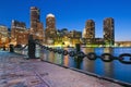 Boston Skyline Royalty Free Stock Photo