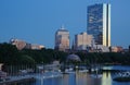 Boston skyline Royalty Free Stock Photo