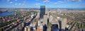 Boston Skyline panorama, Massachusetts, USA Royalty Free Stock Photo