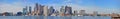 Boston skyline panorama, USA Royalty Free Stock Photo