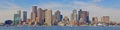 Boston skyline panorama, USA Royalty Free Stock Photo