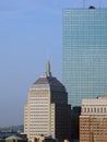 Boston Skyscrapers Royalty Free Stock Photo