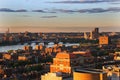 Boston Sunset Royalty Free Stock Photo