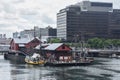 Boston Tea Party Museum and Ships Royalty Free Stock Photo