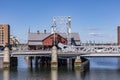 Boston Teaparty museum at old bridge